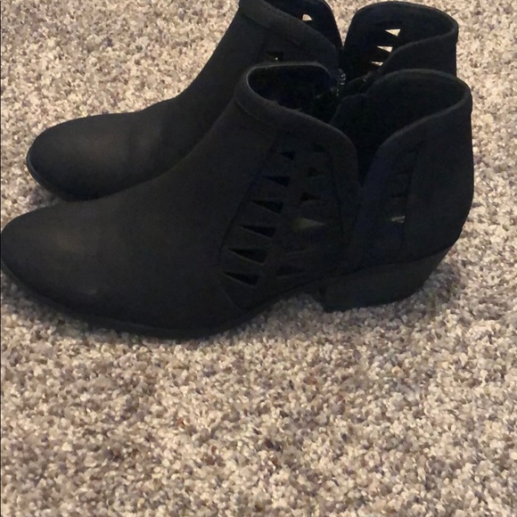 Black Ankle Booties - Picture 2 of 4